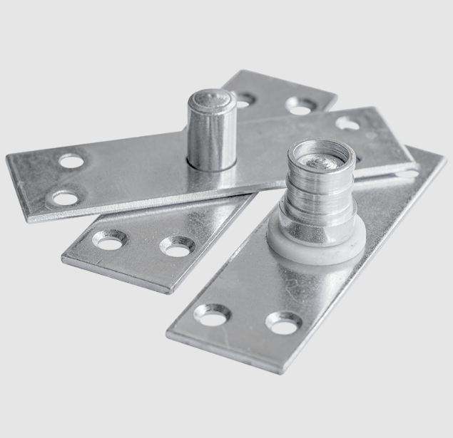 PAR BISAGRA PIVOTE ZINCADA