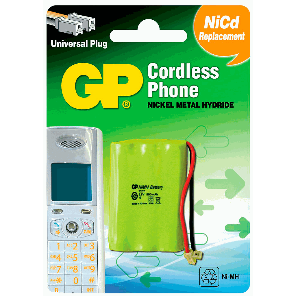 PILA TELEFONO DE 3 TRIPLE A 3-6 V