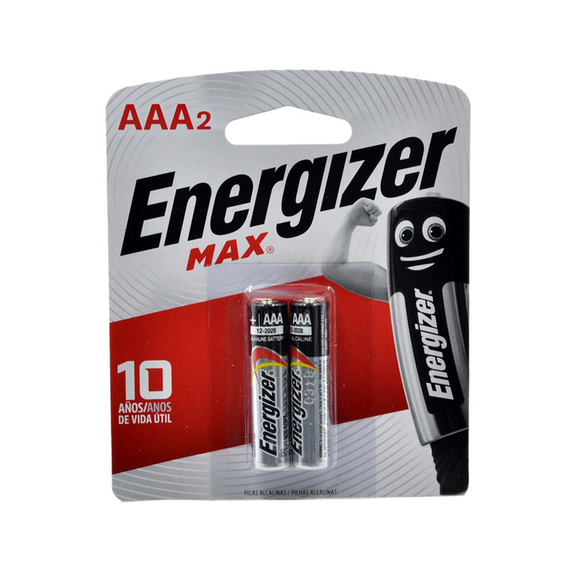 PILA TRIPLE AAA ALKALINA ENERGIZER