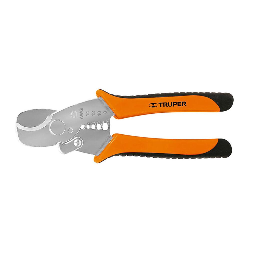 PINZA PELA CABLE PROFESIONAL TRUPER
