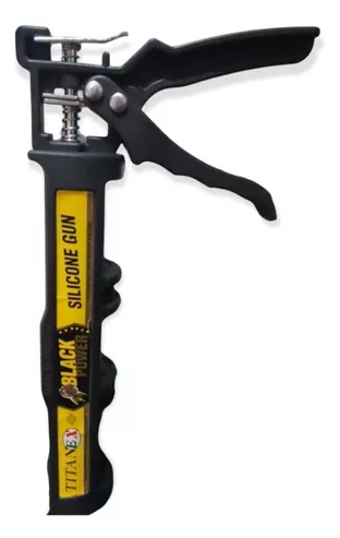 PISTOLA CALAFATEO PVC TITANEX NEGRA
