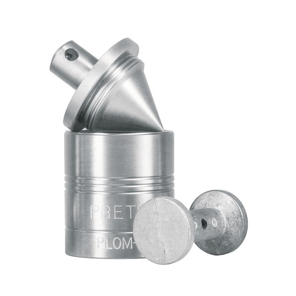 PLOMADA METALICA 200g PRETUL