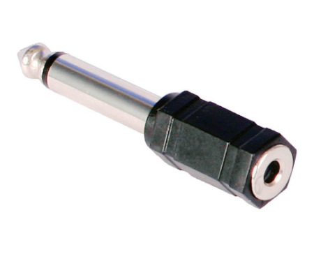 PLUG 3.5 HEMBRA A 1/4 MONOFONICO