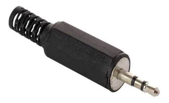 PLUG ESTEREO 3.5 MACHO PLASTICO