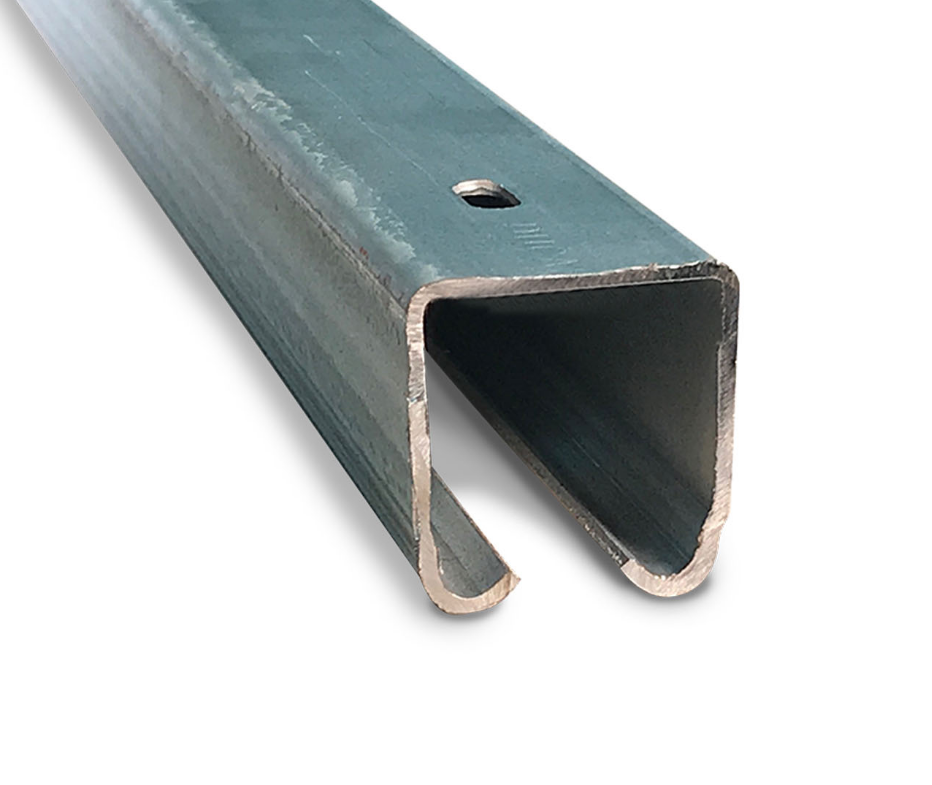 RIEL EN GALVANIZADO U ANGOSTO 2MT