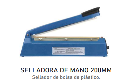SELLADORA DE BOLSAS 200MM