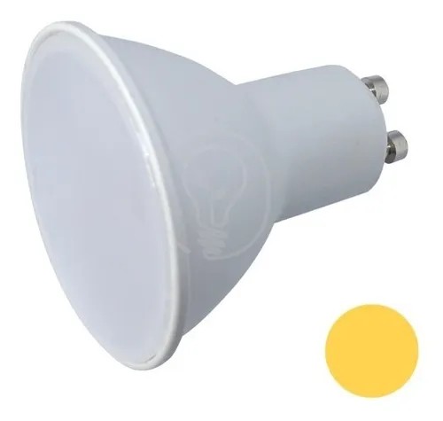 BOMBILLO GU 10 LED LUZ CALIDA 