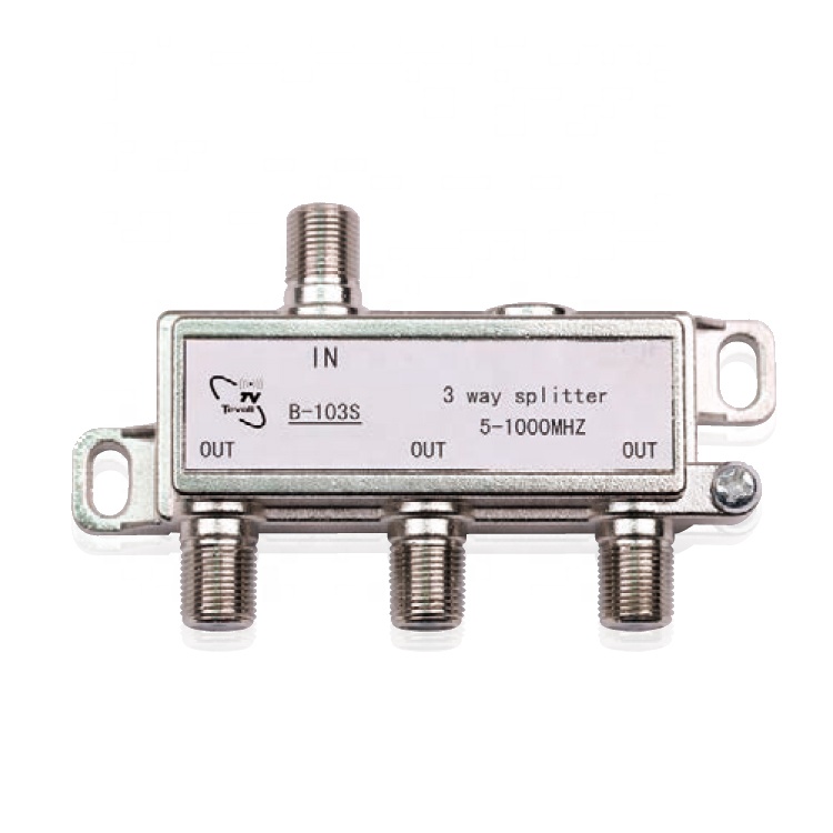 SPLITER COAXIAL 1 ENTRADA 3 SALIDAS