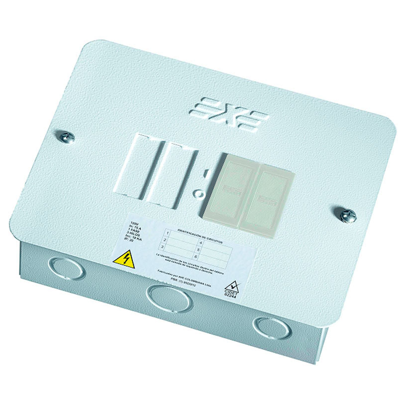 TABLERO EXE AVE MONOFASICO 4 CIRCUITOS