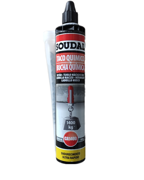 TACO QUIMICO PARA ANCLAJES SOUDAL 300ML