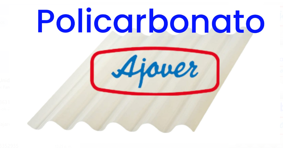 TEJA POLICARBONATO AJOVER #4 1.23MT OPAL