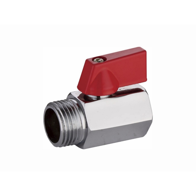 VALVULA REGISTRO DE BOLA 1/4 MINI H-M