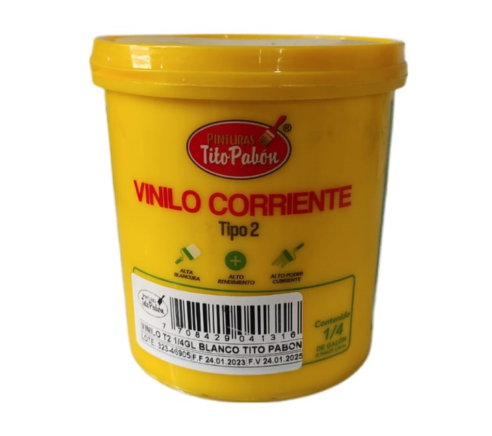 VINILO PINTU PABON TIPO 2 1/4GL