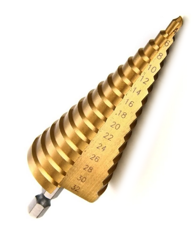 BROCA ESCALONADA 1/4 A 1 1/4 (15 PASOS)