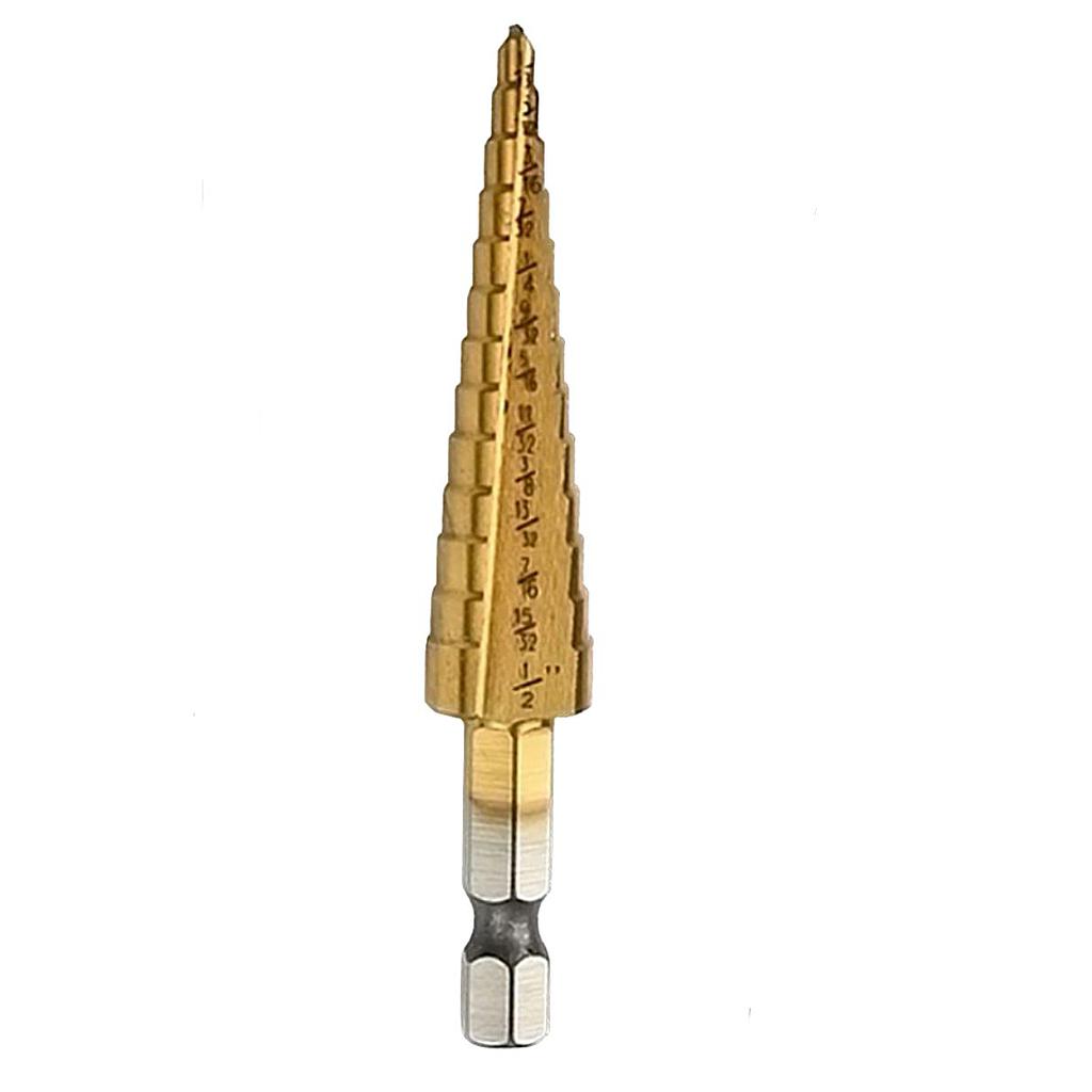 BROCA ESCALONADA 1/8 A 1/2 (9 PASOS) UYUSTOOLS