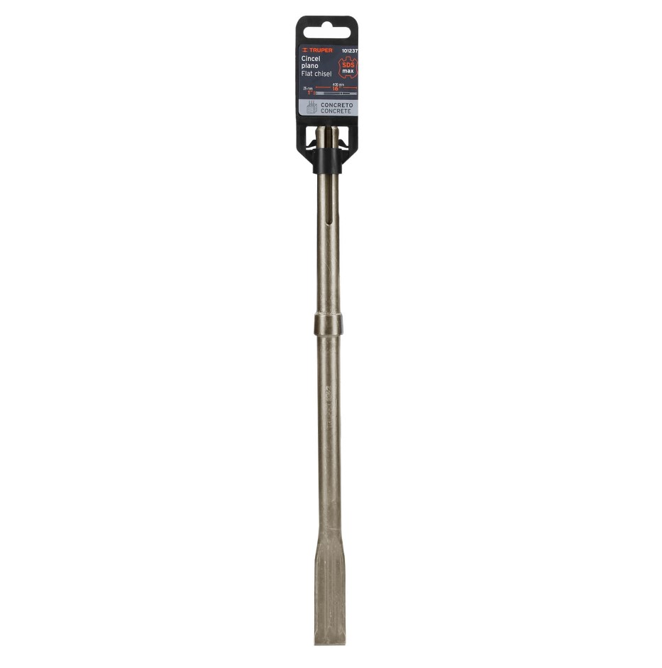 CINCEL PLANO SDS MAX 25MM 16" TRUPER
