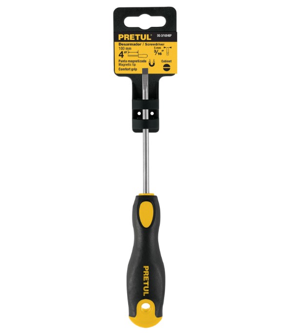 DESTORNILLADOR PALA 3/16 X 4'' PRETUL 