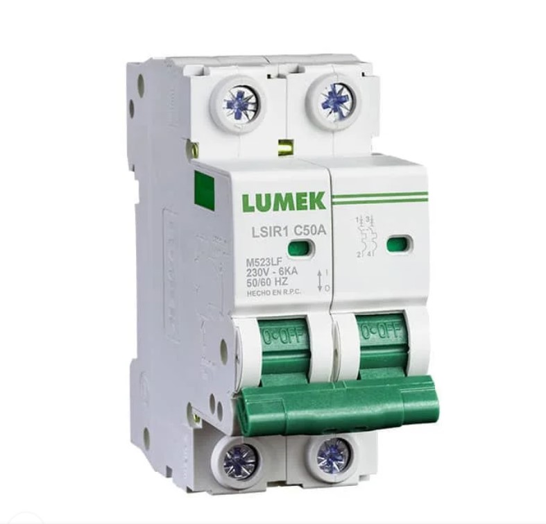 TACO BREAKER RIEL BIPOLAR 20AMP LUMEK