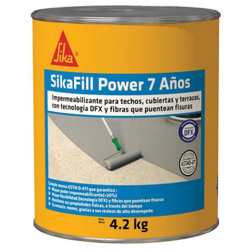 SIKAFILL POWER 7 AÑOS BLANCO 1GL