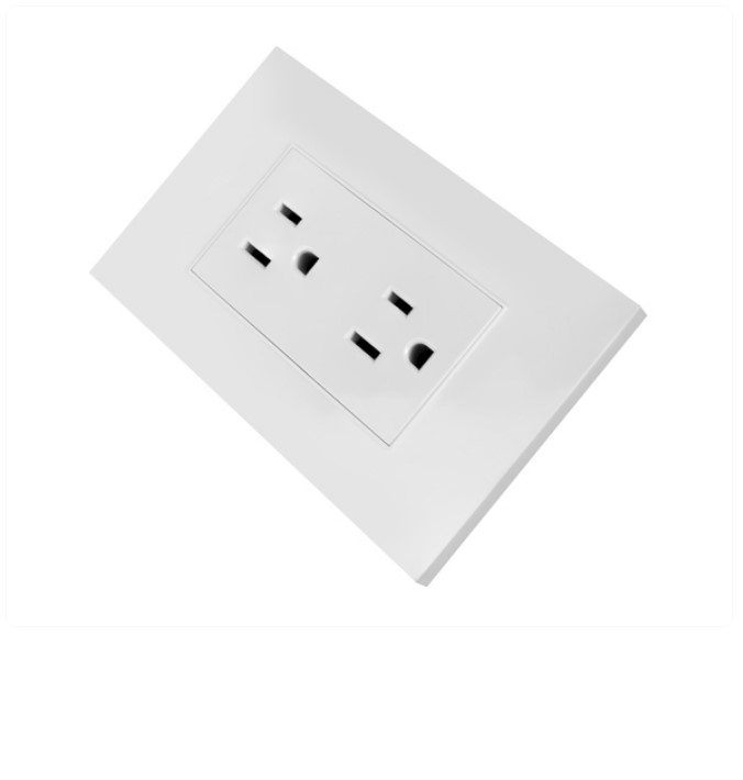 TOMA CORRIENTE DOBLE BOCCHERINI