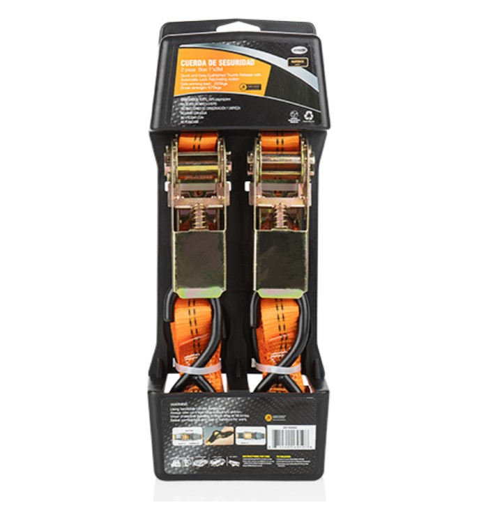 REATA CON RATCHET 25MM X 3MT RANGER PAR