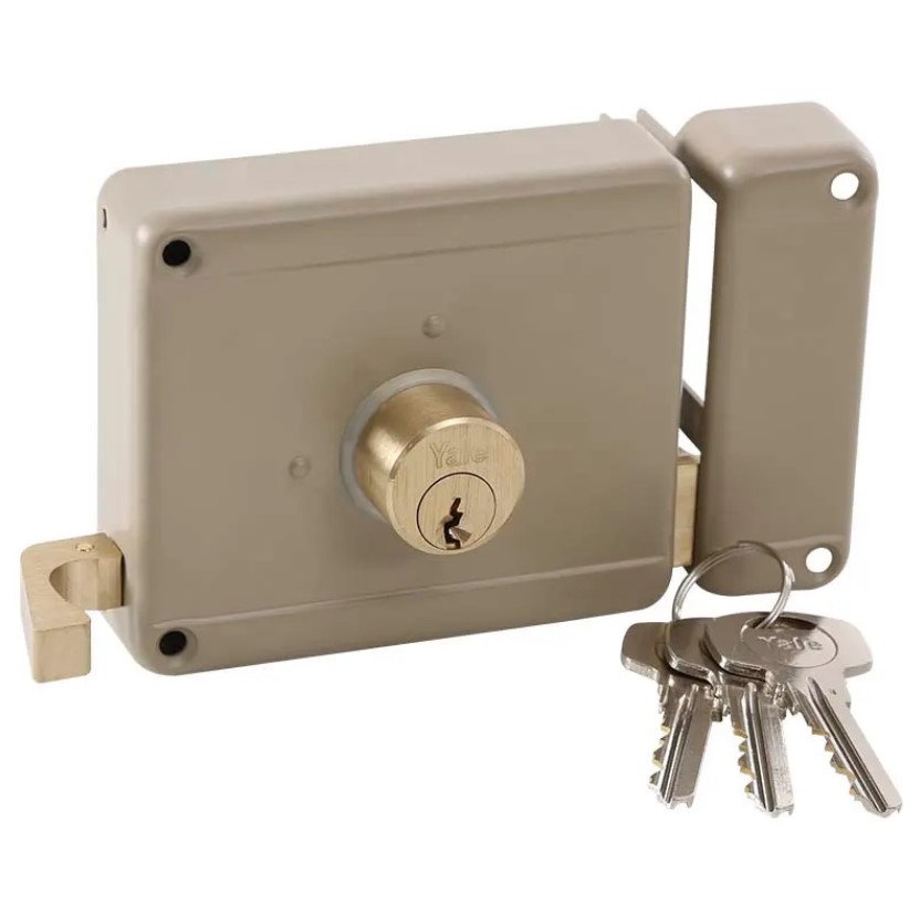 CERRADURA DE SOBREPONER YALE 610-50 DERECHA