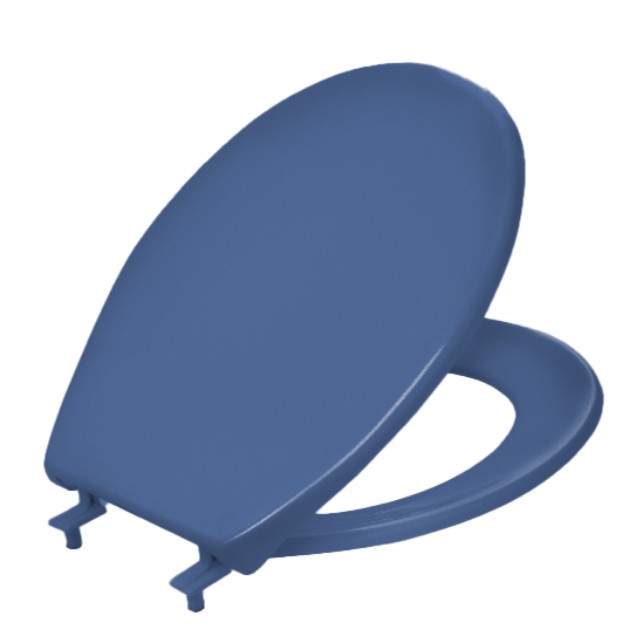 ASIENTO SANITARIO REDONDO AZUL COBALTO CELESTE