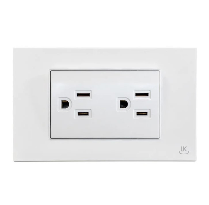 TOMA CORRIENTE DOBLE LUMEK