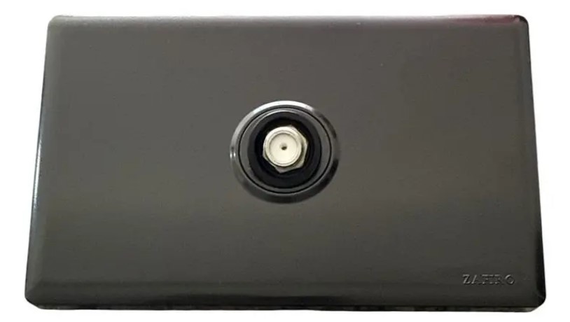 TOMA COAXIAL NEGRO ZAFIRO