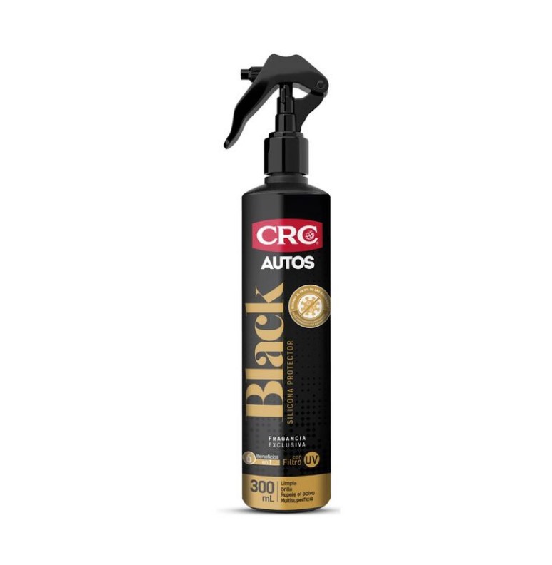 SILICONA CRC AUTOS BLACK 300ML
