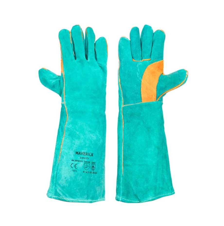 GUANTE SOLDADOR CARNAZA 46CM MAVERICK