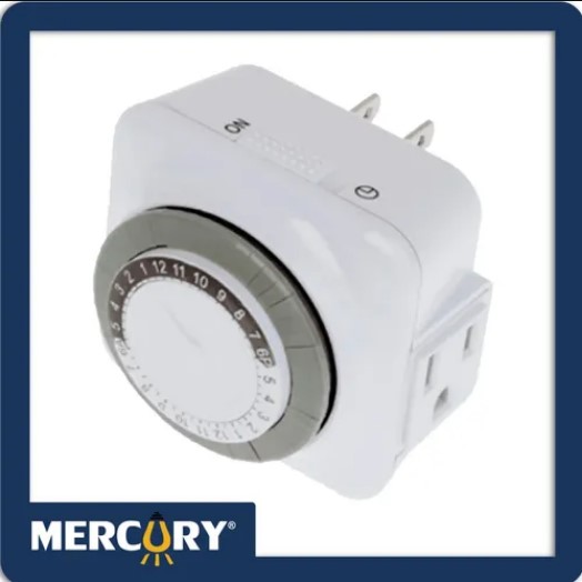 TEMPORIZADOR MACANICO 30 MIN 24 HORAS MERCURY