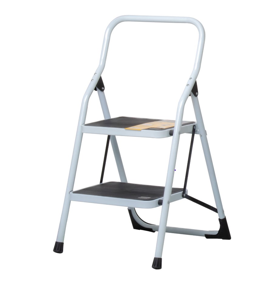 ESCALERA PLEGABLE 2 PELDAÑOS PRETUL 