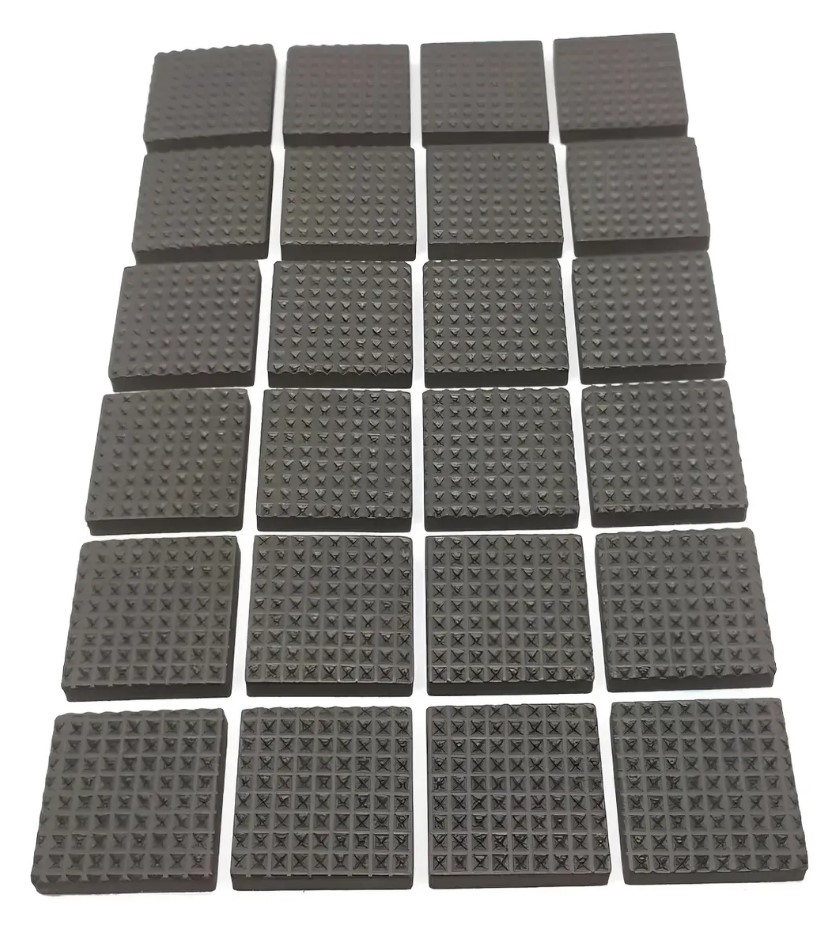 FIELTRO PROTECTOR ADHESIVO 19X19MM 20PZ