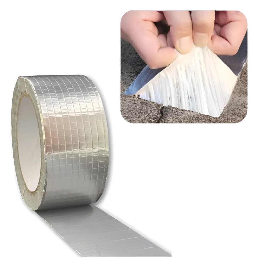 CINTA TAPA GOTERA ALUMINIO BUTILO 20CM 5MT EAGER