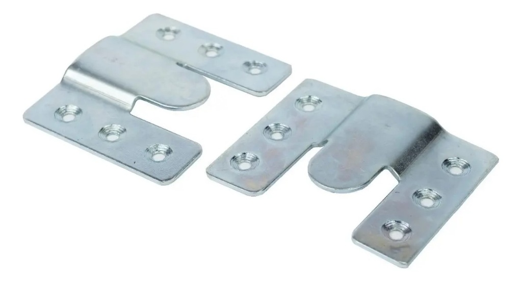 SOPORTE HERRAJE MULTIUSOS 8cm 2PIEZAS