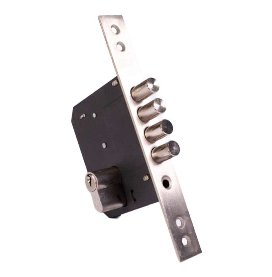 CERRADURA INCRUSTAR 4 BULONES TAMBOR PERA SAFE