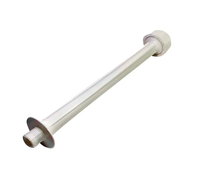 TUBO NIPLE DUCHA 30CM PVC CON UNIVERSAL