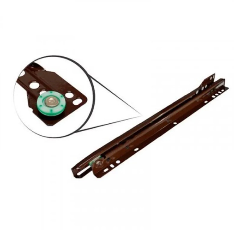 CORREDERA CORRIENTE 35 CM CAFE