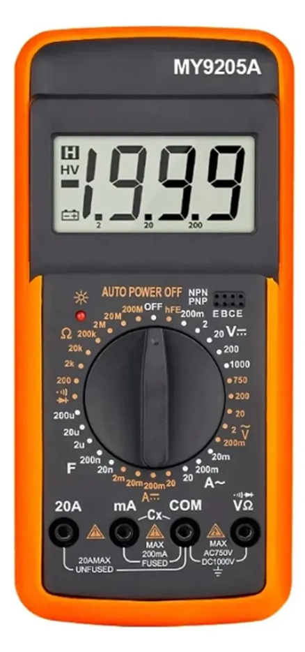 MULTIMETRO DIGITAL YAMPO DT9205