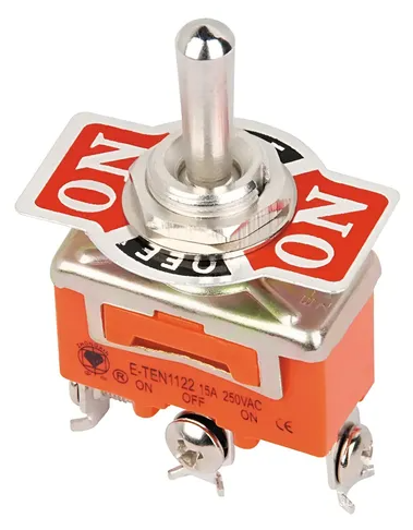 INTERRUPTOR DE CODILLO 3 TORNILLOS ON OFF ON