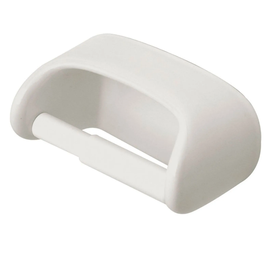 SOPORTE PAPELERA CERAMICA BLANCO FV