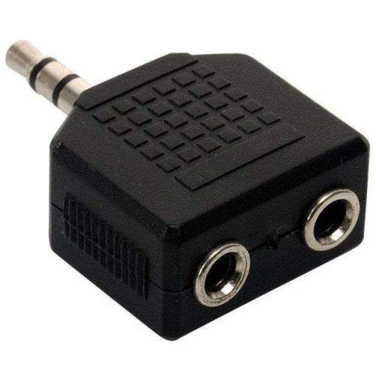 ADAPTADOR EN Y 1 MACHO 3.5 X 2 HEMBRA 3.5