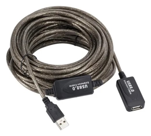 CABLE EXTENSION USB ACTIVA 20MT 2.0