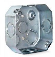 CAJA METALICA OCTAGONAL