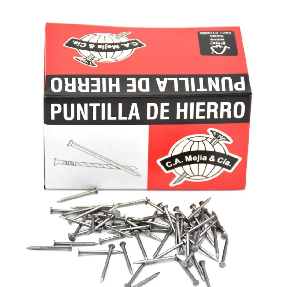 CAJA PUNTILLA CON CABEZA 400G 3/4