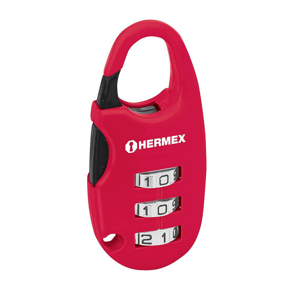 CANDADO DE CLAVE 25MM HERMEX MALETERO
