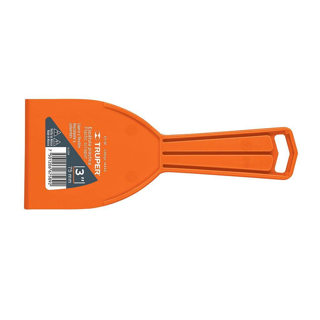 ESPATULA PLASTICA 3'' TRUPER 
