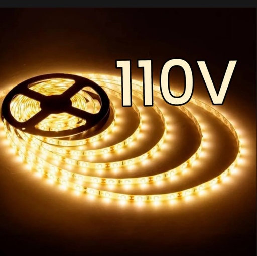 [1010] CINTA LED CALIDA ROLLO 5MT 110V