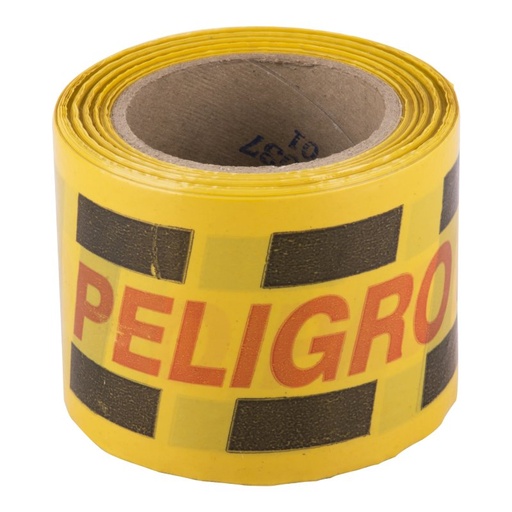 [1010] CINTA PELIGRO AMARILLA X 100 MTS